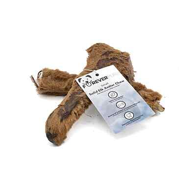 Solid Elk Antler - Small - Velvet Solid Elk Antler - Small - Velvet