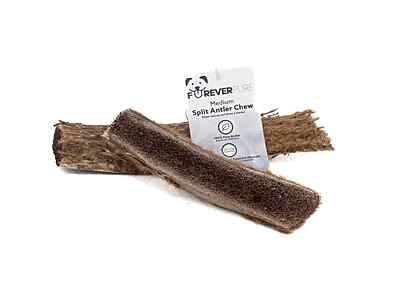 Split Elk Antler - Medium - Velvet Split Elk Antler - Medium - Velvet